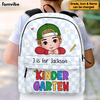 Personalized  Back To School Gift For Kids Alphabet School Bag 34936 thumb 1