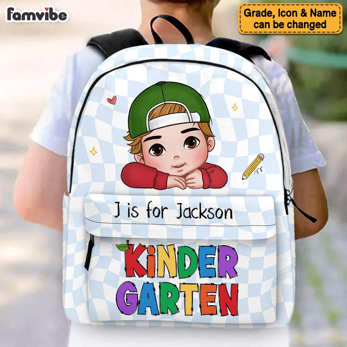 Personalized  Back To School Gift For Kids Alphabet School Bag 34936 1