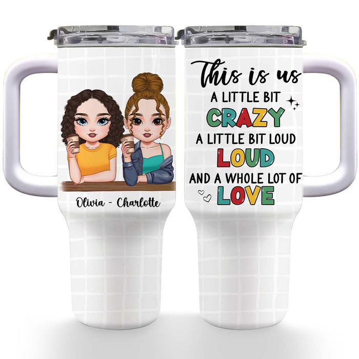 Personalized Gift For Friends This Is Us 40oz Tumbler With Straw 34941 1