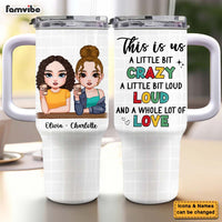 Personalized Gift For Friends This Is Us 40oz Tumbler With Straw 34941 thumb 1