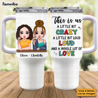 Personalized Gift For Friends This Is Us 40oz Tumbler With Straw 34941 thumb 1