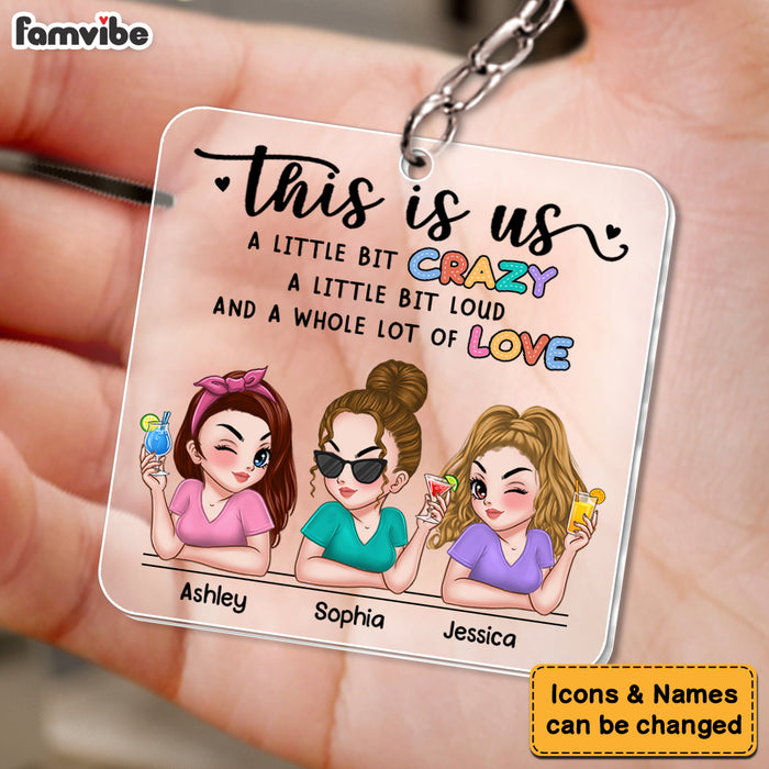Personalized Gift For Friends Sisters This Is Us Acrylic Keychain 34942 1