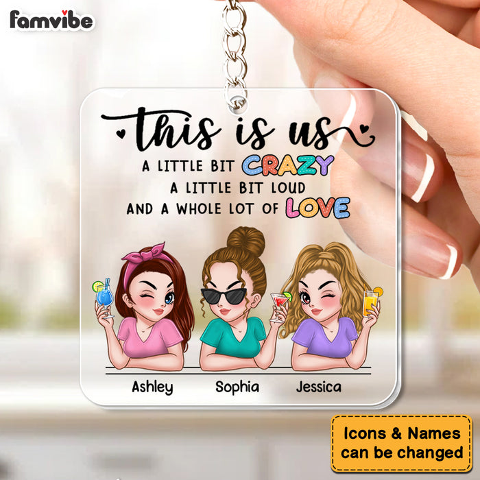 Personalized Gift For Friends Sisters This Is Us Acrylic Keychain 34942 1