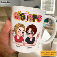 Personalized Gift For Friends Besties Sisters Mug 34960 thumb 1