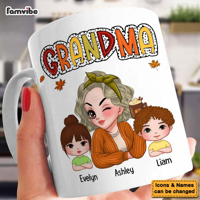 Personalized Gift For Grandma Fall Mug 34962 1