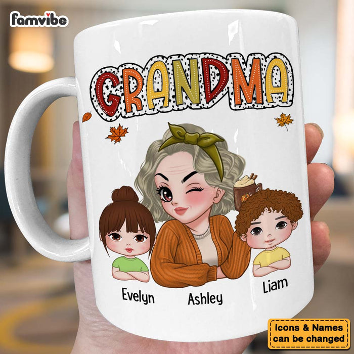 Personalized Gift For Grandma Fall Mug 34962 1