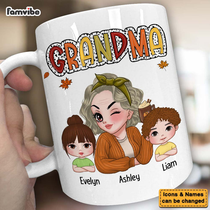 Personalized Gift For Grandma Fall Mug 34962 1