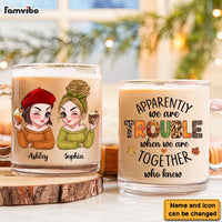 Personalized Gift For Friends Besties We Are Together Who Knew Glass Mug 34982 thumb 1