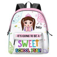 Personalized It's Going To Be A Sweet School Year Gift For Kids School Bag 34986 thumb 1