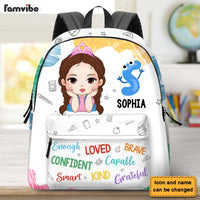 Personalized Kids Kind Smart Loved Kids School Bag 34989 thumb 1