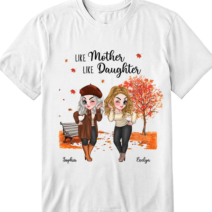 Personalized Gift Like Mother Like Daughter Shirt - Hoodie - Sweatshirt 34997 1