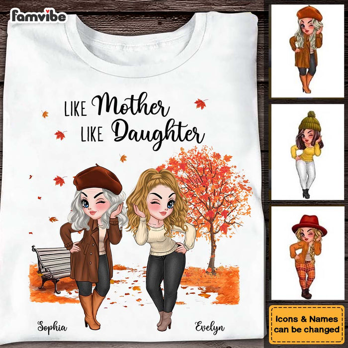 Personalized Gift Like Mother Like Daughter Shirt - Hoodie - Sweatshirt 34997 1