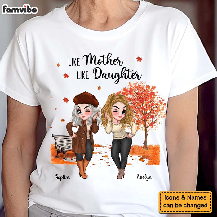 Personalized Gift Like Mother Like Daughter Shirt - Hoodie - Sweatshirt 34997 1