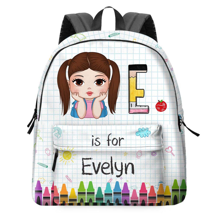 Personalized Gift For Grandson School Kid's Name School Bag 35007 1