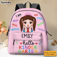 Personalized Gift For Kid Back To School Hello Kindergarten School Bag 35032 thumb 1