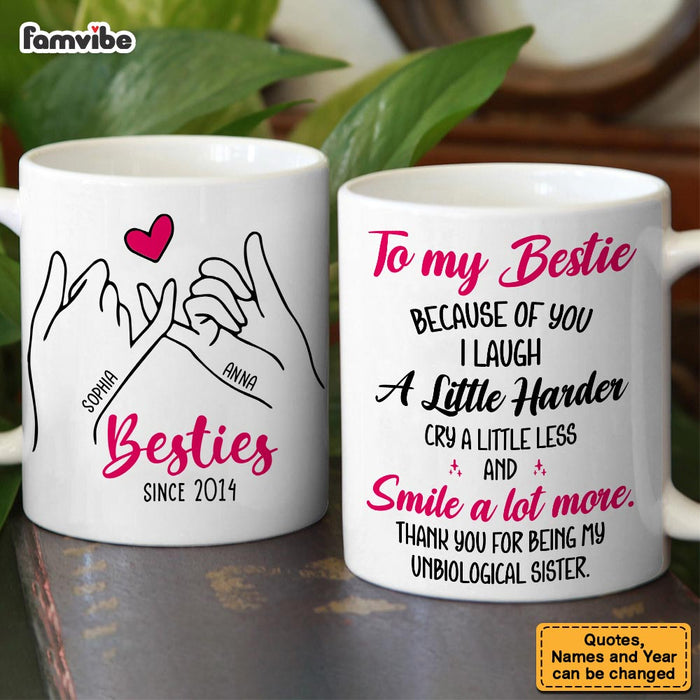 Personalized Gift For Besties Smile A Lot More Mug 35063 1