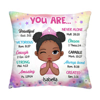 Personalized Gift For Granddaughter You Are Bibble Verses Pillow 35068 thumb 1