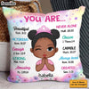 Personalized Gift For Granddaughter You Are Bibble Verses Pillow 35068 1