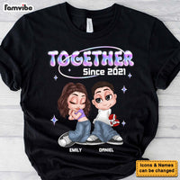 Personalized Y2K Couple Together Since Shirt - Hoodie - Sweatshirt 35074 thumb 1