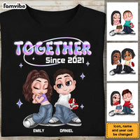 Personalized Y2K Couple Together Since Shirt - Hoodie - Sweatshirt 35074 thumb 1