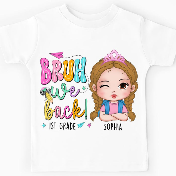 Personalized Gift For Kid Bruh We Back Kid T Shirt - Kid Hoodie - Kid Sweatshirt 35075 1