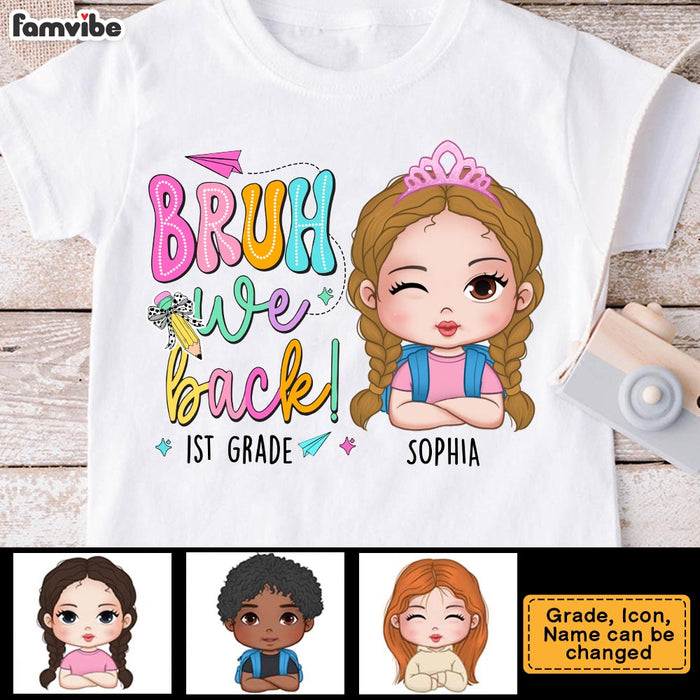 Personalized Gift For Kid Bruh We Back Kid T Shirt - Kid Hoodie - Kid Sweatshirt 35075 1