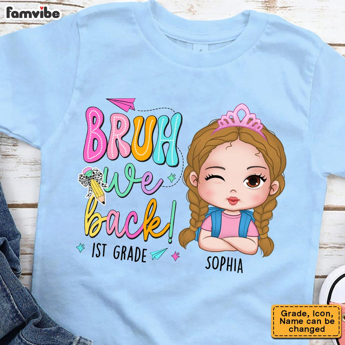 Personalized Gift For Kid Bruh We Back Kid T Shirt - Kid Hoodie - Kid Sweatshirt 35075 1