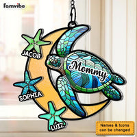Personalized Gift For Grandma Turtle Acrylic Suncatcher Ornament 35149 thumb 1