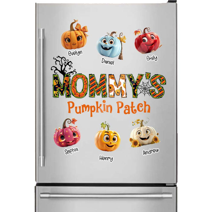Personalized Gift For Grandma Mom Pumpkin Patch Halloween Decal 35152 1