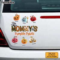 Personalized Gift For Grandma Mom Pumpkin Patch Halloween Decal 35152 thumb 1