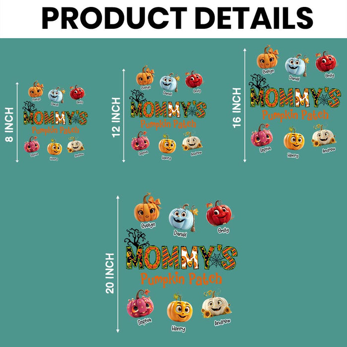 Personalized Gift For Grandma Mom Pumpkin Patch Halloween Decal 35152 1