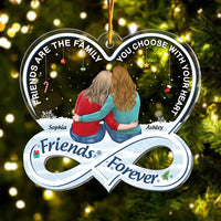 Personalized Gift For Besties Friendship Forever Family Choose With Heart  35153 thumb 1