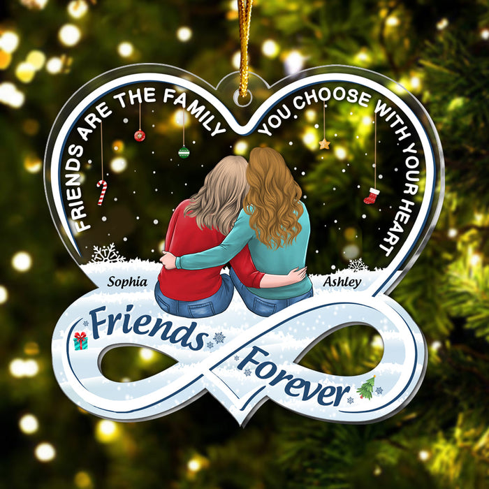 Personalized Gift For Besties Friendship Forever Family Choose With Heart  35153 1