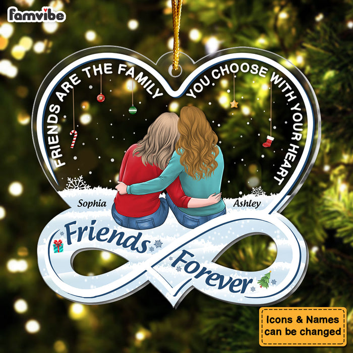 Personalized Gift For Besties Friendship Forever Family Choose With Heart  35153 1