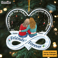 Personalized Gift For Besties Friendship Forever Family Choose With Heart  35153 thumb 1