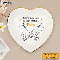 Personalized Gift For Friends Besties Sisters By Heart Heart Jewelry Dish 35156 thumb 1