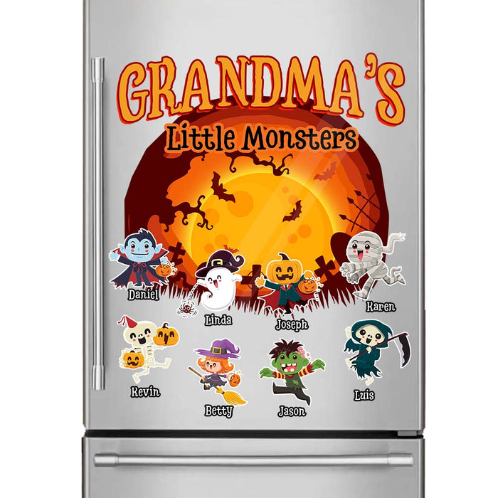 Personalized Gift For Grandma Halloween Decal 35191 1