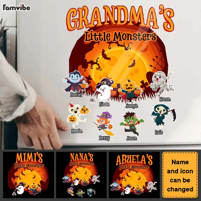 Personalized Gift For Grandma Halloween Decal 35191 1
