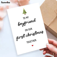 First Christmas For Boyfriend Card 35373 thumb 1