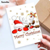 Merry Christmas Funny Reindeer Card 35376 thumb 1