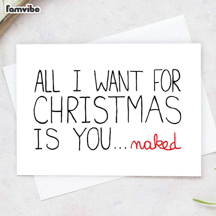 All I Want For Christmas Card 35377 1