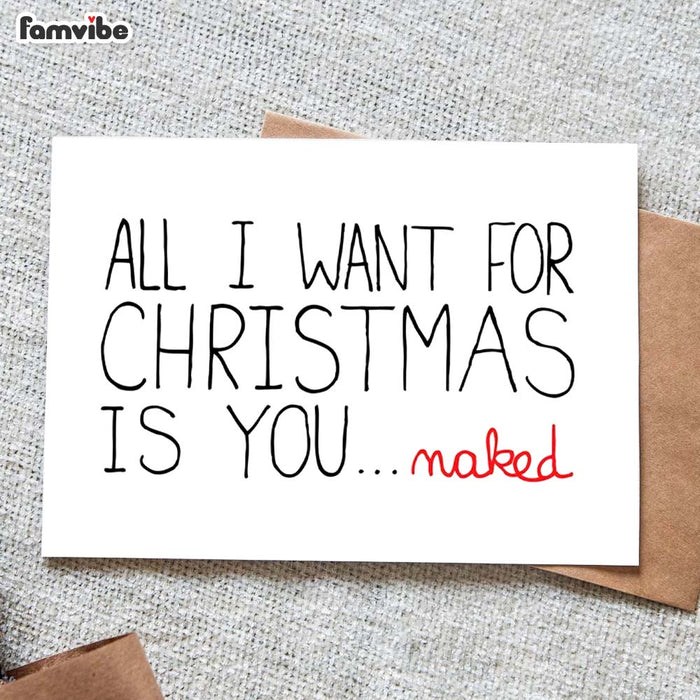 All I Want For Christmas Card 35377 1