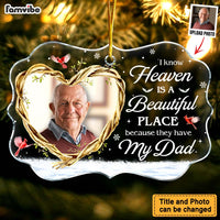 Personalized Photo Memorial Benelux Ornament 35384 thumb 1
