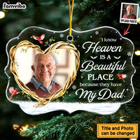Personalized Photo Memorial Benelux Ornament 35384 thumb 1