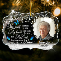 Personalized Memorial Photo Custom Benelux Ornament 35385 thumb 1