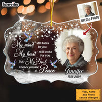 Personalized Memorial Photo Custom Benelux Ornament 35385 thumb 1