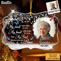 Personalized Memorial Photo Custom Benelux Ornament 35385 thumb 1
