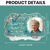 Personalized Memorial Photo Custom Benelux Ornament 35385 thumb 1
