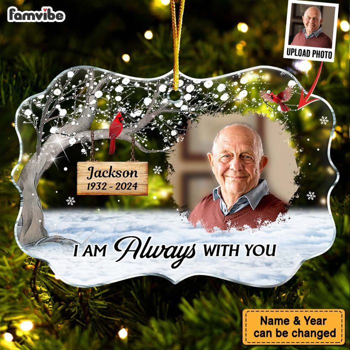 Personalized Memorial Keepsakes Gift I'm Always With You Benelux Ornament 35402 1