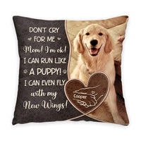 Personalized Custom Photo Don't Cry For Me Mom Pillow 35502 thumb 1